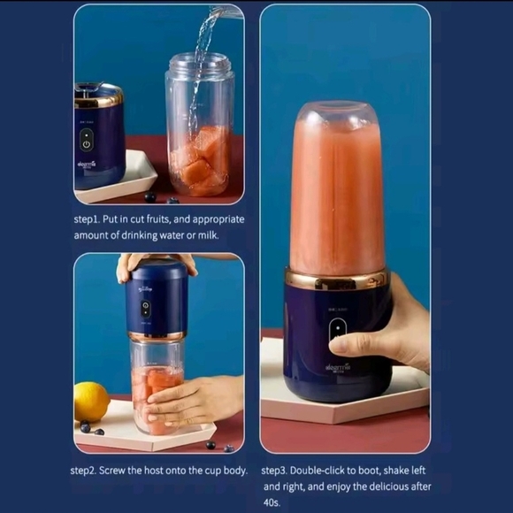 NEW‼️Portable Juicer Pink - Picture 2 of 8